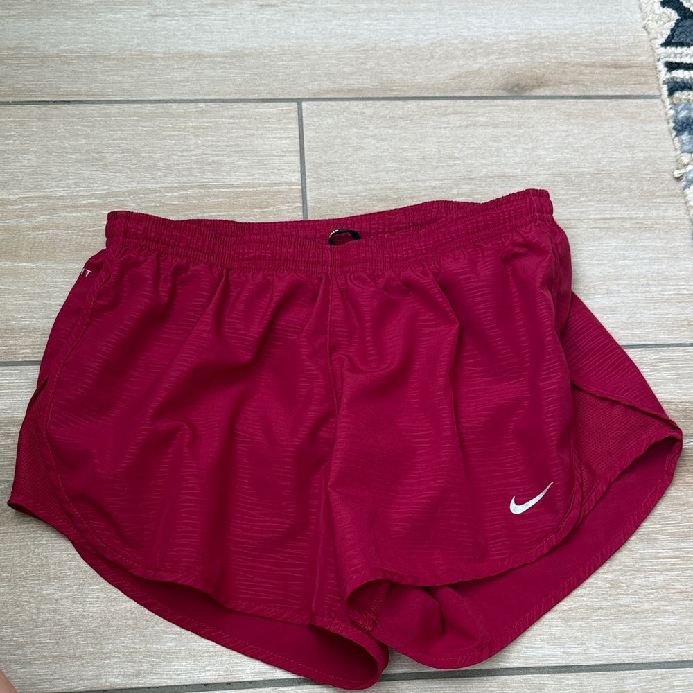 Nike Women's Maroon Track Shorts